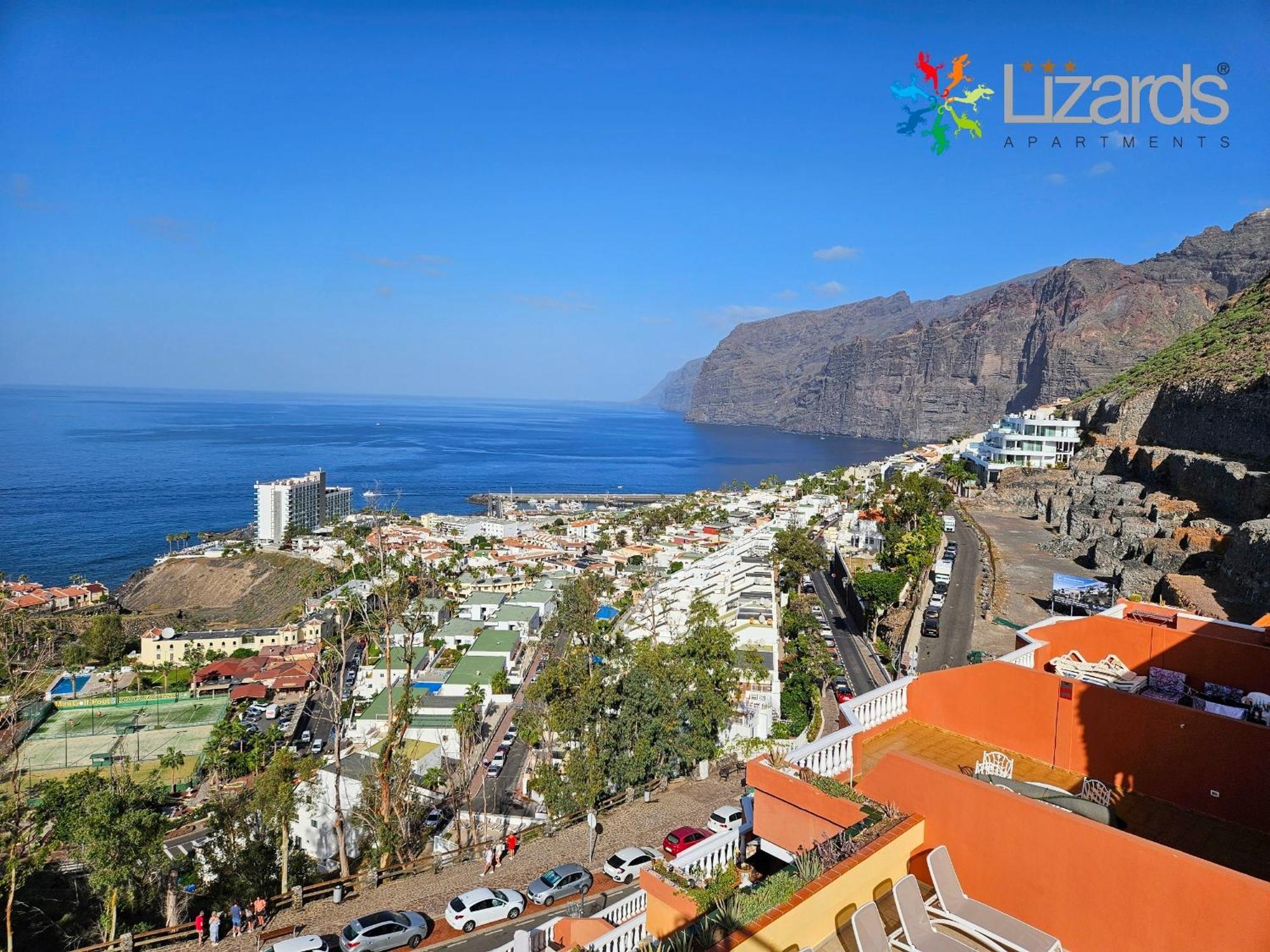 بويرتو دي سانتياغو 7Lizards - Ocean View Apartments المظهر الخارجي الصورة