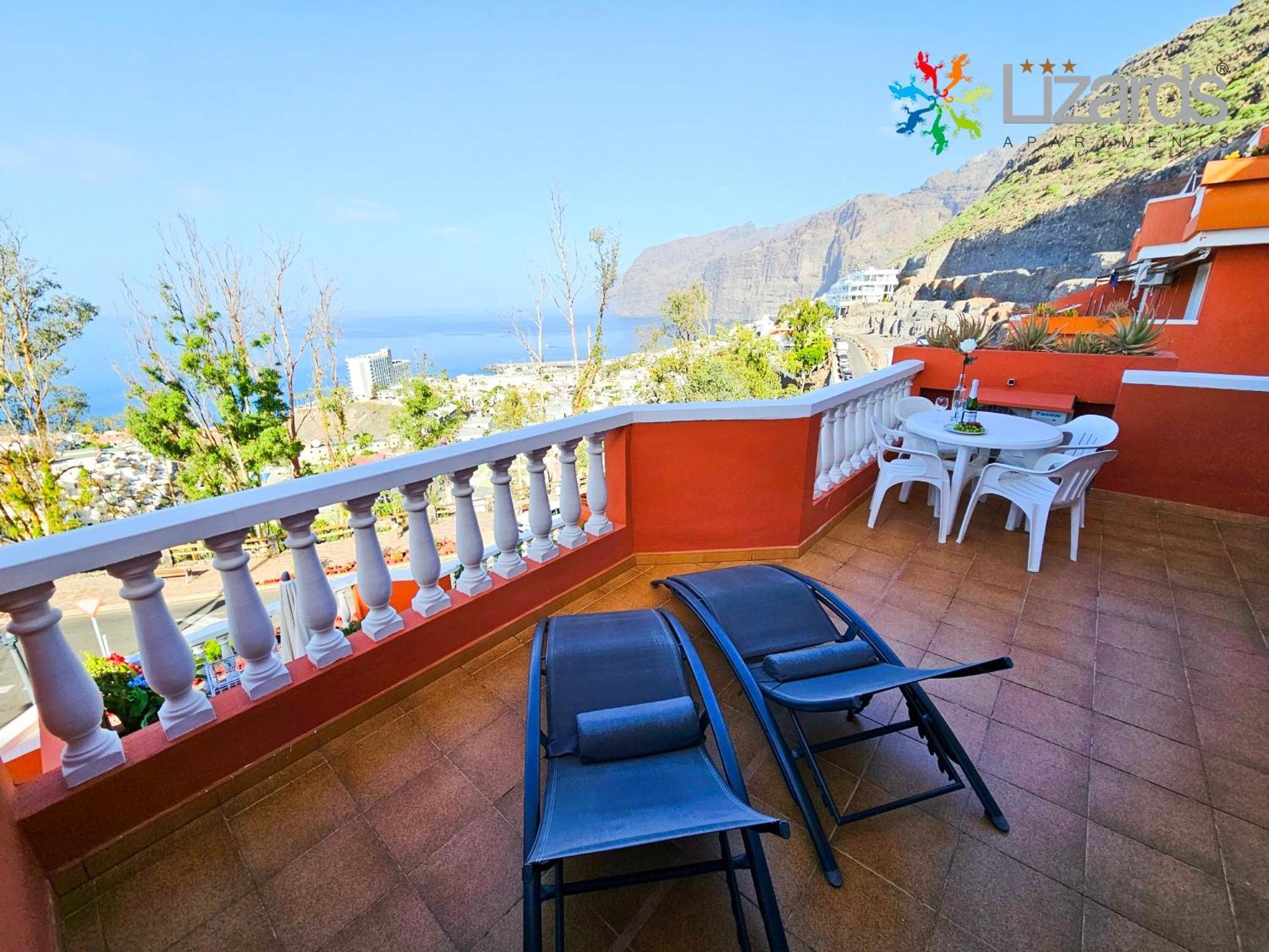 بويرتو دي سانتياغو 7Lizards - Ocean View Apartments المظهر الخارجي الصورة