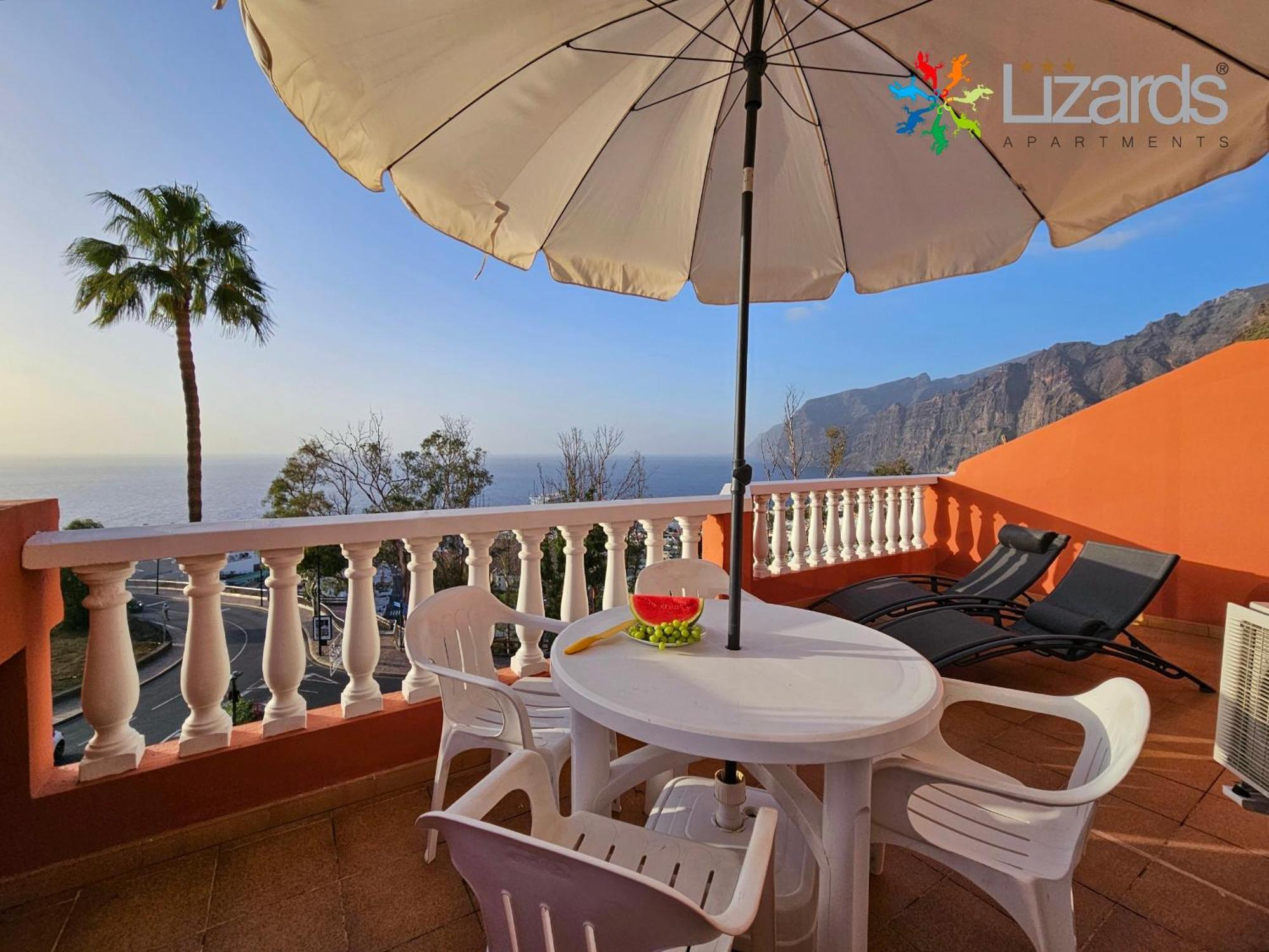 بويرتو دي سانتياغو 7Lizards - Ocean View Apartments المظهر الخارجي الصورة