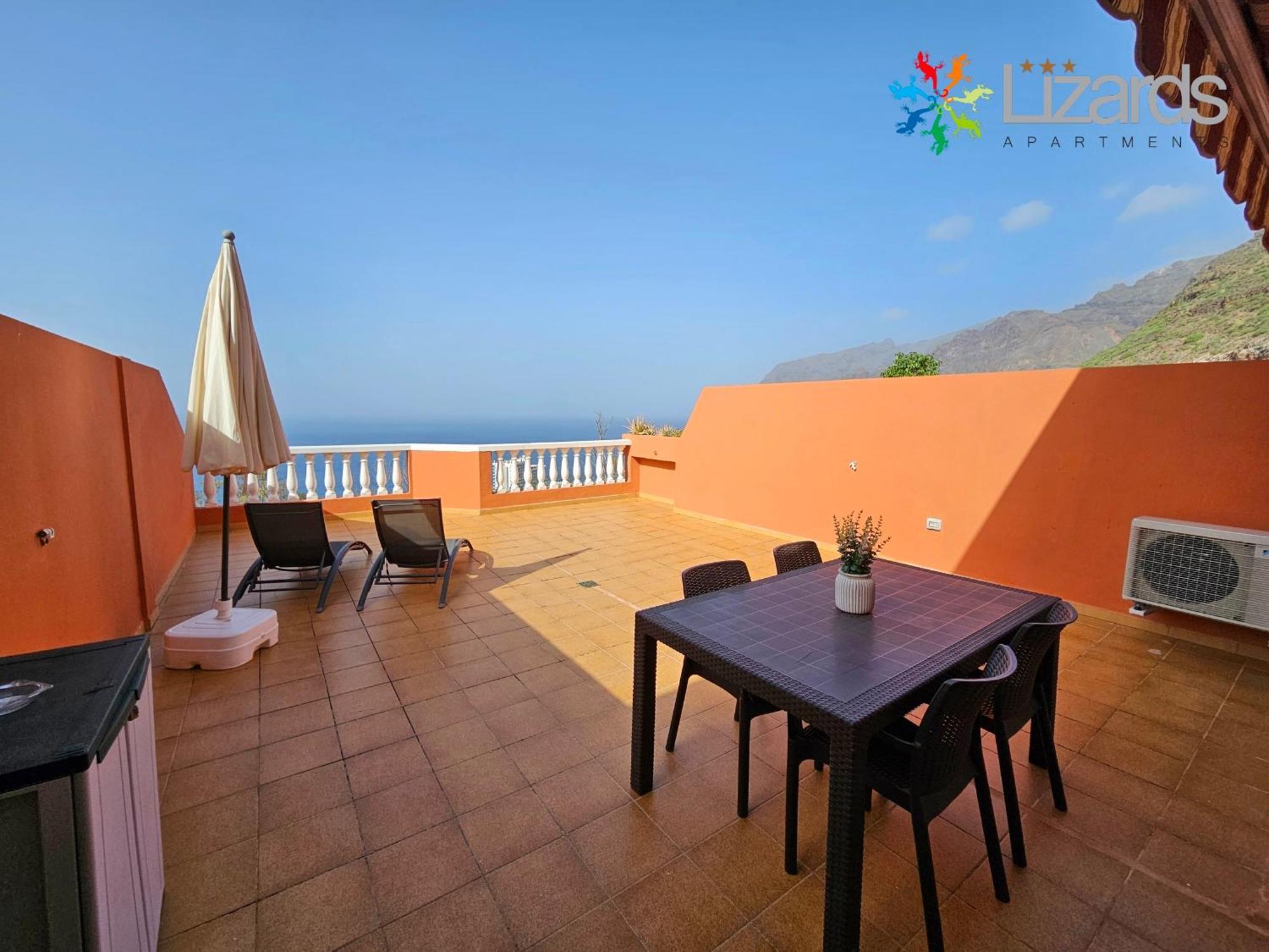 بويرتو دي سانتياغو 7Lizards - Ocean View Apartments المظهر الخارجي الصورة