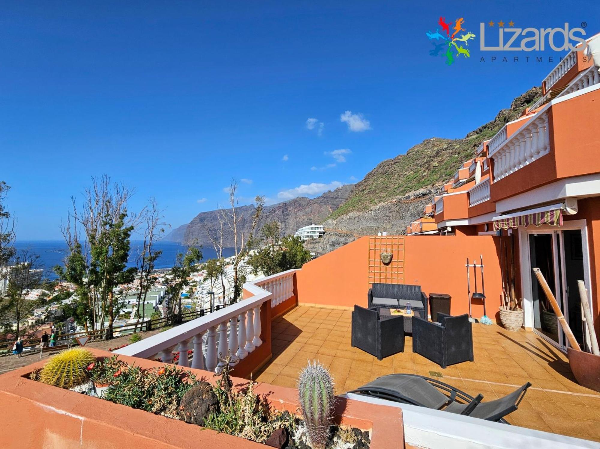 بويرتو دي سانتياغو 7Lizards - Ocean View Apartments المظهر الخارجي الصورة