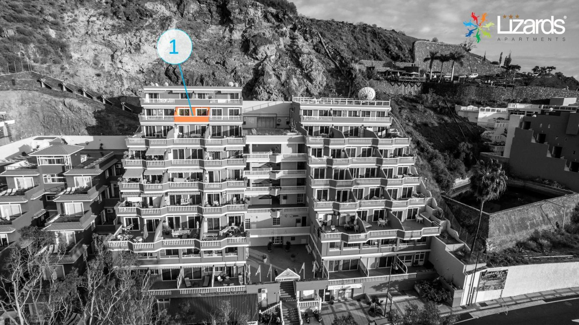 بويرتو دي سانتياغو 7Lizards - Ocean View Apartments الغرفة الصورة