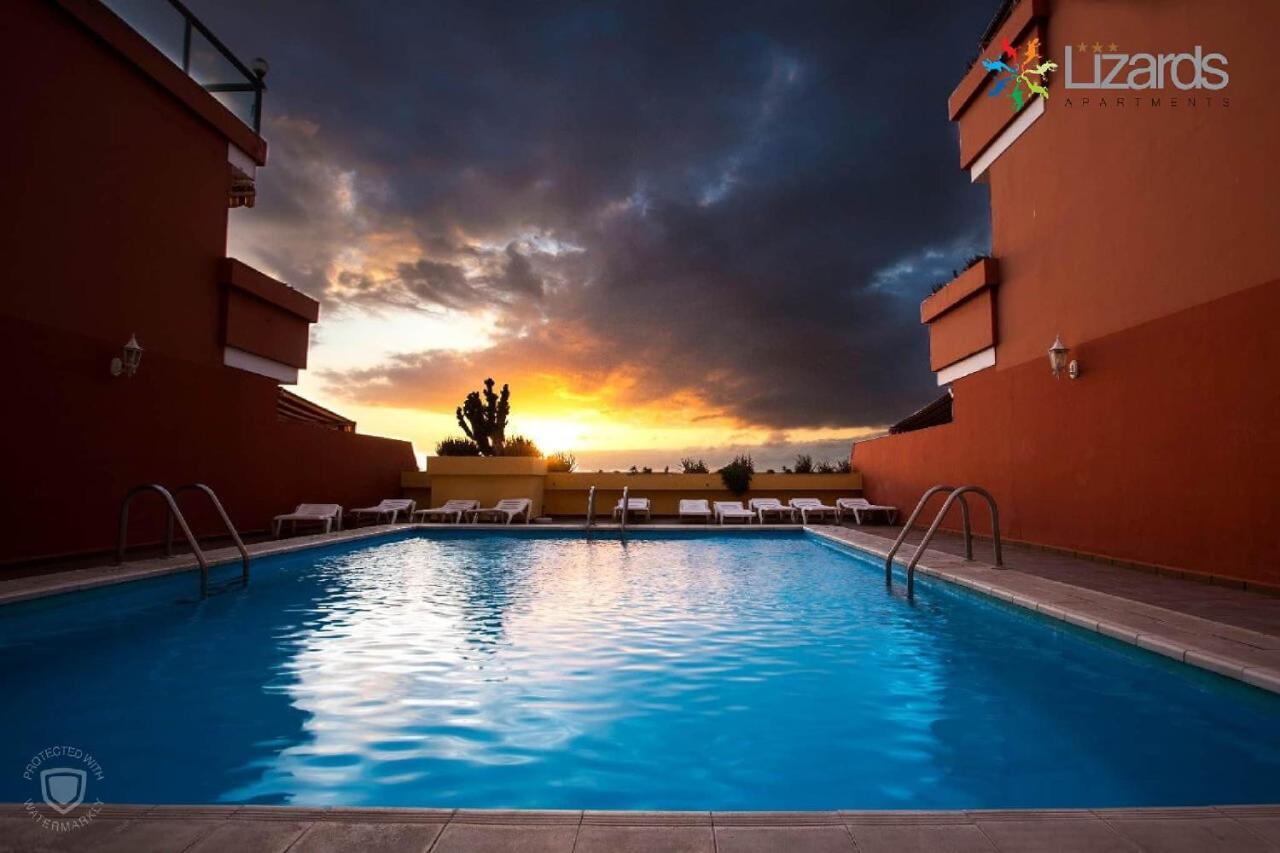 بويرتو دي سانتياغو 7Lizards - Ocean View Apartments المظهر الخارجي الصورة